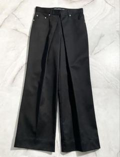 A16601 極美品 ジョンローレンスサリバン ワイドトラウザーズラップパンツ 吉様専用』極美品 ジョンローレンスサリバン ワイドトラウザーズ