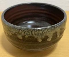 赤茶碗　大野桂山　くくり猿 赤茶碗 大野桂山 くくり猿