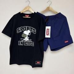 【Lサイズ】インパル　ハンドボール　ナイロンバギーショーツ&スヌーピーTシャツ