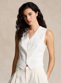 ポロラルフローレンリネンベスト POLO RALPH LAUREN（ポロ ラルフ ローレン）の「リネン ベスト
