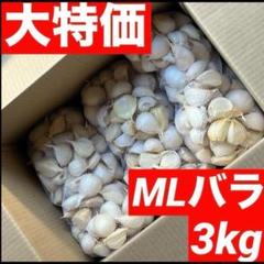【超目玉セール】青森県産 にんにく MLバラ 3kg　福地ホワイト六片 Amazon.co.jp: 青森期待の新人商店 訳あり にんにく バラ (500g
