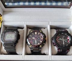 G-SHOCK（МR-G、MTG、GW）3点セット＆収納ケース付き G-SHOCK（МR-G、MTG、GW）3点セット＆収納ケース付き - メルカリ