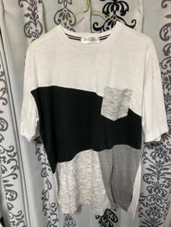 3rd by vanquish ポケット付き切り替えＴシャツ FUGA Bobs
