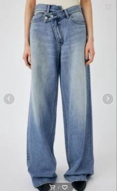 2025年最新】moussy cross waist wide straightの人気アイテム