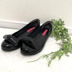 自由が丘Hills Avenue 23センチ　ブラック　パンプス　エナメル