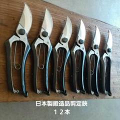 値下げ越後鍛冶職人が造った特注剪定鋏 2p 盆栽鋏・枝切り
