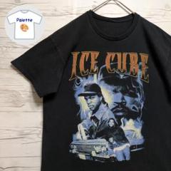 ICE CUBE　アイスキューブ　ラップ　HipHop　ヒップホップ　黒　Lのサムネイル