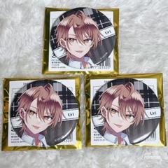 3点セット うり 缶バッジ カラフルピーチ からぴちパラダイス