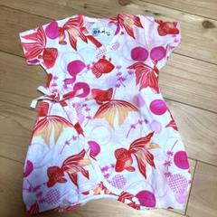 甚平★60-70cm★金魚★夏祭り　花火大会