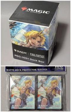 た*ち様 【未使用】MTG　ユウナのガード、ティーダ　スリーブ＆デッキボックス た*ち様 【未使用】MTG ユウナのガード、ティーダ スリーブ