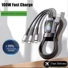100W急速充電ケーブル