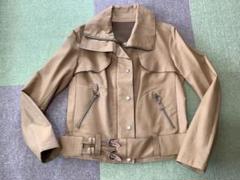 【激レア】　大人気　BURBERRY BLUE LABEL ライダースジャケット Burberry Blue Label Leather Jacket Size 38 (M) From Japan