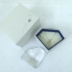 4℃　ヨンドシー　シルバー　ネックレス　ケース付き