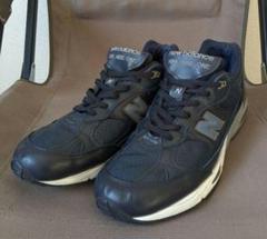 ENGLAND製 NEW BALANCE M991Navy Leather