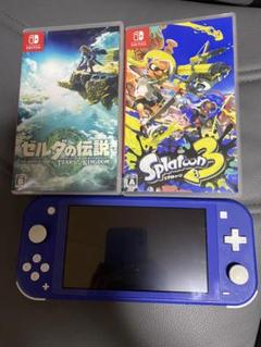 Nintendo Switch - Nintendo Switch Lite ブルー　ゼルダの伝説セット販売 Nintendo スイッチライト ブルー 美品！！ 送料込み ゼルダセット