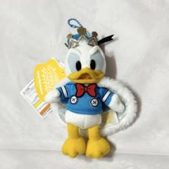 ドナルドダック ぬいぐるみバッジ ドナパル 未使用タグ付き ドナルド ディズニーパルパルーザ ドナルド ぬいぐるみバッジ ドナパル