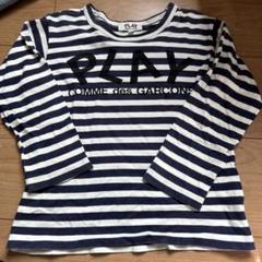 PLAY COMME des GARÇONS ストライプ長袖カットソー