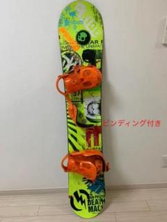 メンズ用 K2 スノーボード 板 ビンディング カバー付き