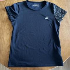 バボラ Babolat テニス ゲーム シャツ レディース M ネイビー