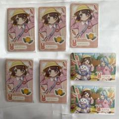 にじさんじ ようちえん 司賀りこ セット まとめ売り にじさんじ ようちえん 司賀りこ うさぎ組 チェキ風カード 7枚