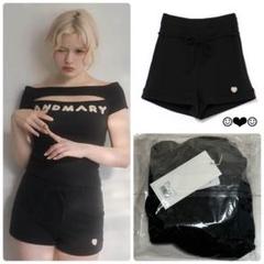 新品未使用 andmary Mary heart pants black andmary♡Mary heart pants♡ブラック - メルカリ