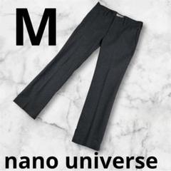 『nano universe ナノユニバース』メンズ　スラックス グレー M