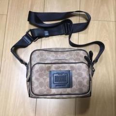 COACH ベージュ ショルダーバッグ 約25cm x 20cm x 7cm