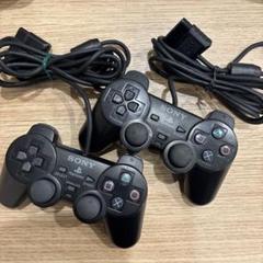 【j2】SONY PlayStation 2 コントローラー 2個セット