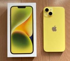 【美品】iphone14 128GB イエロー SIMフリー 元箱付き 極美品 Apple iPhone 14 128GB イエロー SIMフリー