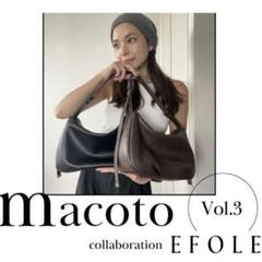 macoto EFOLE コラボ2way ショルダー バッグ ブラック - メルカリ