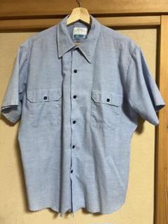 70’s Sears MADE IN USA シャンブレーシャツ LARGE