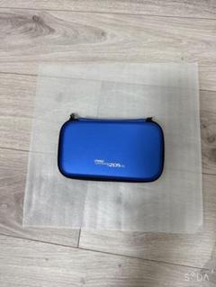 New2dsLL ハードケース　美品　青　Blue