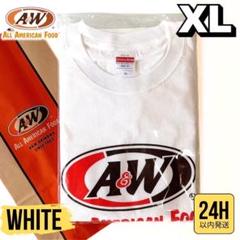新品限定‼️ A＆W ロゴ Tシャツ ホワイト 白 沖縄 正規品 XLのサムネイル