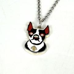 【美品】グッチ　ボスコオルソ　ネックレス　シルバー　ドッグ　ペンダント　限定品