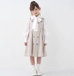最終お値下げ 極美品 ケイトスペード トレンチワンピース 140