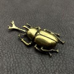 真鍮 置物 アンティーク ヴィンテージ ハンドメイド 虫 カブトムシ9