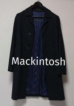 極美品　マッキントッシュ　現行　チェスターコート　ダブル　ブラック　34 英国製 Mackintosh チェスターコート コート MACKINTOSH