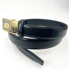 美品✨ シャネル ココマーク ベルト ゴールド ロゴ レザー カット調整可能