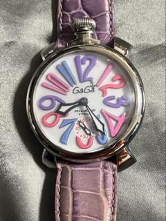 GaGa Milano 腕時計 カラフル数字 自動巻き GaGa Milano 手巻き時計 カラフル数字 - メルカリ