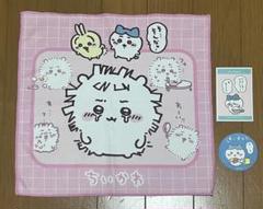 ちいかわ マルチタオル ハンカチ ガチャガチャ ハチワレ ステッカー うさぎ