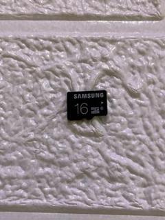 Samsung 16GB MicroSDメモリーカード