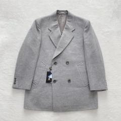【新品タグ付き】ランバン　LANVIN カシミヤ混　アンゴラ混　グレー　コート