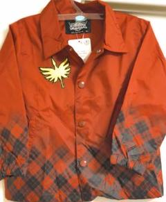 新品　マジレンジャー　レッド チェック柄 ジャケット