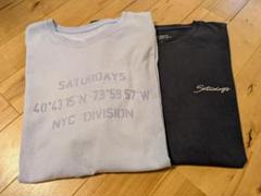 SATURDAYS NEW YORK CITY Tシャツ 2枚セット Sサイズのサムネイル
