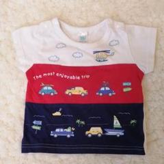 ベビーTシャツ くるま