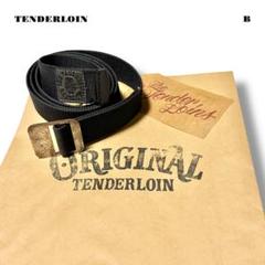 希少品！ TENDERLOIN HOSSANA ボルネオスカル ベルト ブラック