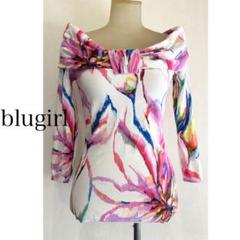 【新品】BLUGIRL ブルーガールコサージュ Golden Bearストール | ゴールデンベアストア