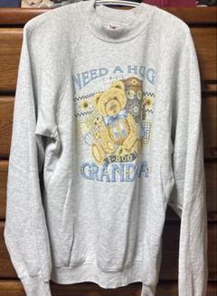 FRUIT OF THE LOOM XL スウェット　古着　グレー