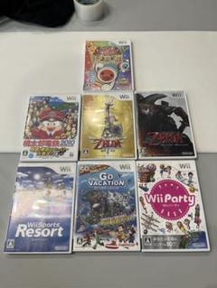 Wiiソフト7本まとめ売り　箱、説明書付き