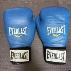 EVERLAST ボクシンググローブ 青 16オンス - メルカリ